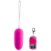 Vibrating Egg Remote, Pink, Shots Toys