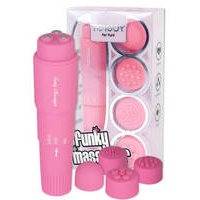 Funky Massager Pinkki Klitorishieroja, TOYJOY