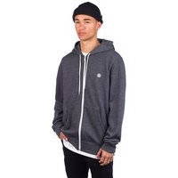 Element cornell classic zip hoodie harmaa, element