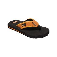 Quiksilver monkey abyss sandals musta, quiksilver