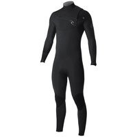 Rip curl dawn patrol gb 3/2 chest zip musta, rip curl