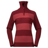 Bergans rundemanen jumper tech tee ls punainen, bergans