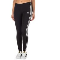 Adidas originals 3 stripes tight leggings musta, adidas originals