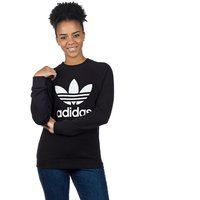 Adidas originals trf crew sweater musta, adidas originals