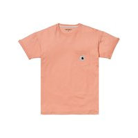 Carhartt wip carrie pocket t-shirt oranssi, carhartt wip