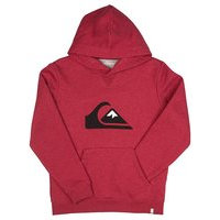 Quiksilver big logo hoodie punainen, quiksilver