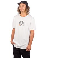 Volcom ozzy rainbow bsc t-shirt valkoinen, volcom