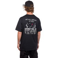 Volcom crowd control t-shirt musta, volcom