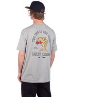 Salty crew knockout t-shirt harmaa, salty crew