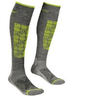 Ortovox ski compression tech socks harmaa, ortovox
