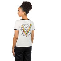 Volcom go faster ringer t-shirt valkoinen, volcom