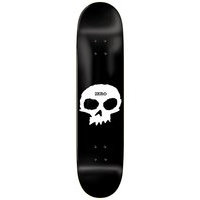 Zero single skull black 8.25' skateboard deck kuviotu, zero