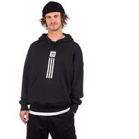 Adidas skateboarding solid pillar hoodie musta, adidas skateboarding