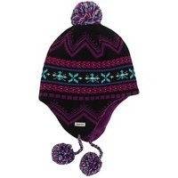 Burton cocoa earflap beanie musta, burton