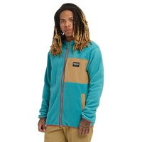 Burton hearth full zip hoodie harmaa, burton