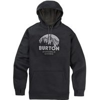 Burton oak hoodie musta, burton