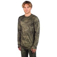 Burton lightweight crew tech tee ls maastokuvio, burton