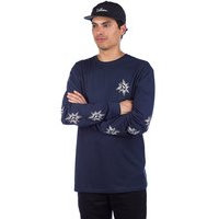 Volcom family stone basic long sleeve t-shirt sininen, volcom