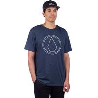 Volcom pinstone hth t-shirt sininen, volcom