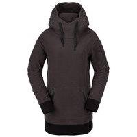 Volcom polartec ridin hoodie musta, volcom