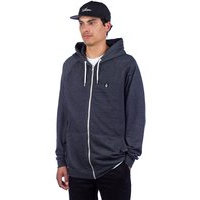 Volcom timesoft zip hoodie musta, volcom