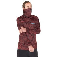 Armada rotor lt hooded tech tee ls musta, armada