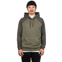 Quiksilver keller block hoodie ruskea, quiksilver