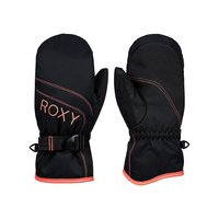 Roxy jetty solid mittens musta, roxy