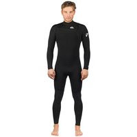 Quiksilver syncro 4/3 chest zip musta, quiksilver