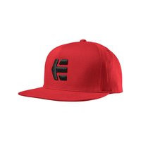 Etnies icon snapback cap punainen, etnies