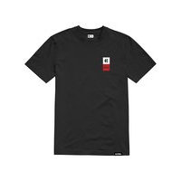 Etnies eblock stack t-shirt musta, etnies