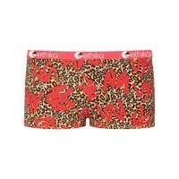 Ethika ym leopard shorty underwear punainen, ethika