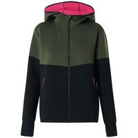 Oakley hideaway dwr zip riding hoodie vihreä, oakley