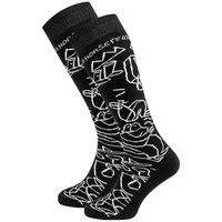 Horsefeathers draven thermolite 11-13 socks musta, horsefeathers