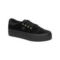 Dc trase platform tx se sneakers musta, dc