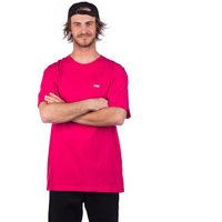 Vans left chest logo t-shirt pinkki, vans