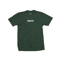 Baker brand logo t-shirt vihreä, baker