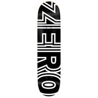 Zero bold black 8.25 skateboard deck kuviotu, zero