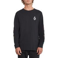 Volcom deadly stone basic long sleeve t-shirt musta, volcom