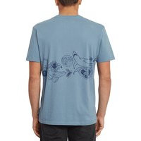 Volcom pangea seed featured artist t-shirt sininen, volcom