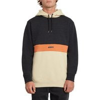 Volcom single stone div hoodie musta, volcom