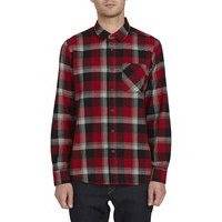 Volcom caden plaid shirt punainen, volcom