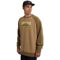 Burton vista crew sweater ruskea, burton