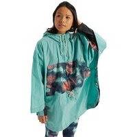 Burton hazlett packable poncho jacket sininen, burton