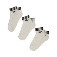 Adidas originals trefoil ankle socks valkoinen, adidas originals