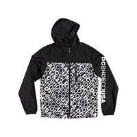 Dc dagup print packable 1 windbreaker valkoinen, dc