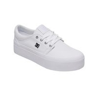 Dc trase platform tx se sneakers valkoinen, dc