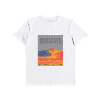 Quiksilver pressure drop t-shirt valkoinen, quiksilver