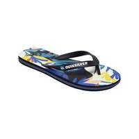 Quiksilver molokai tropical flow sandals musta, quiksilver