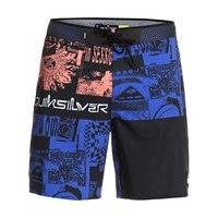 Quiksilver highline rave wave 18 boardshorts musta, quiksilver